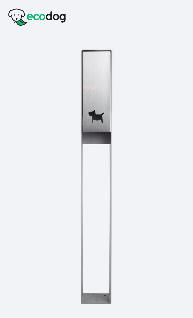 ecodog ecoSTREET dispenzer za ecodog vrećice od čelika – moderan i funkcionalan element za javne prostore