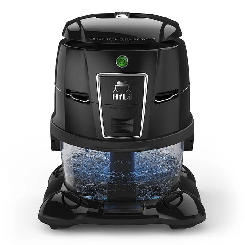 HYLA uređaj s vodenom filtracijom koji prikazuje vrtlog vode – prirodno rješenje za čistoću u pet friendly smještaju 